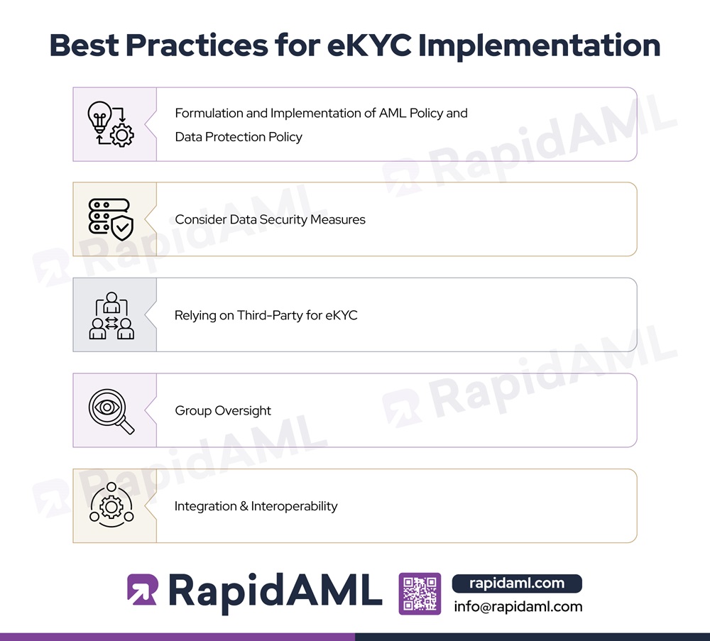 Best Practices for eKYC Implementation