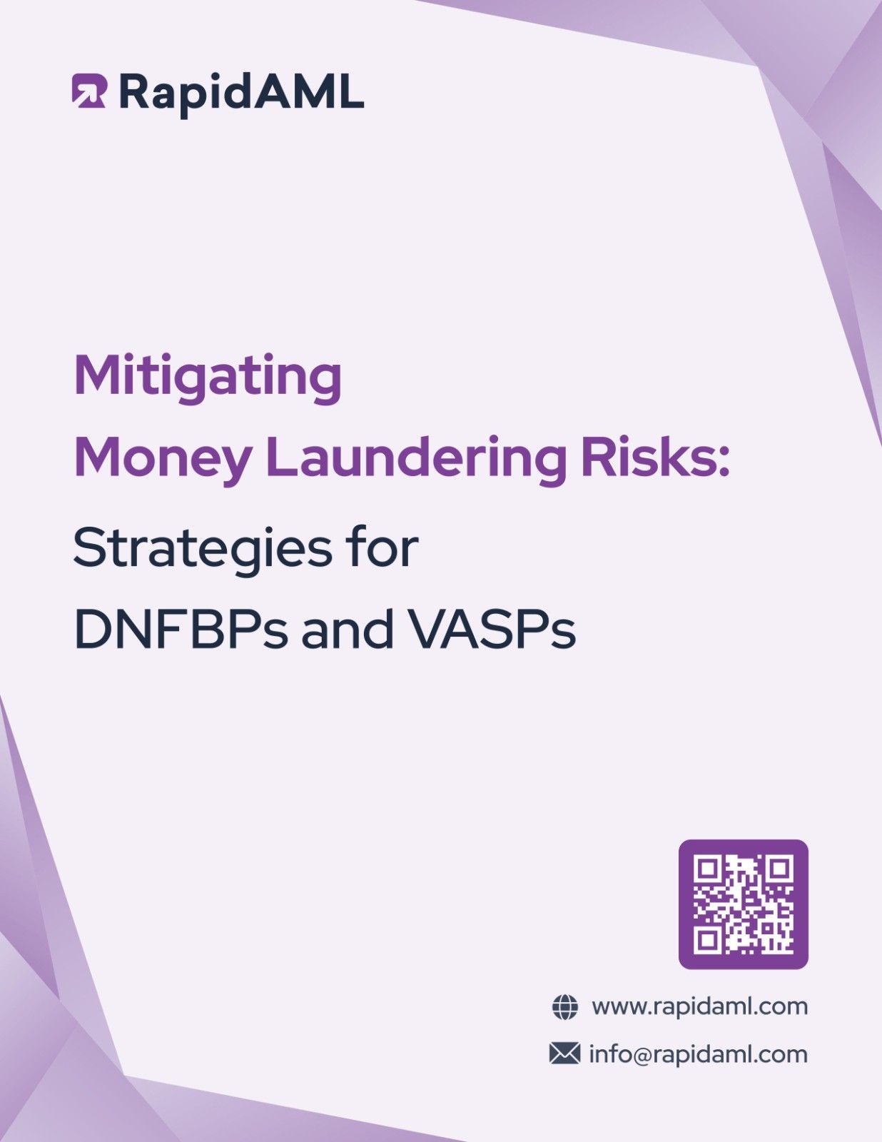 Money Laundering Risk Mitigation Strategy for DNFBPs and VASPs