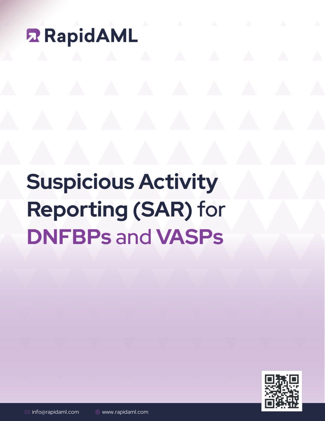 Suspicious Activity Reporting (SAR) for DNFBPs and VASPs