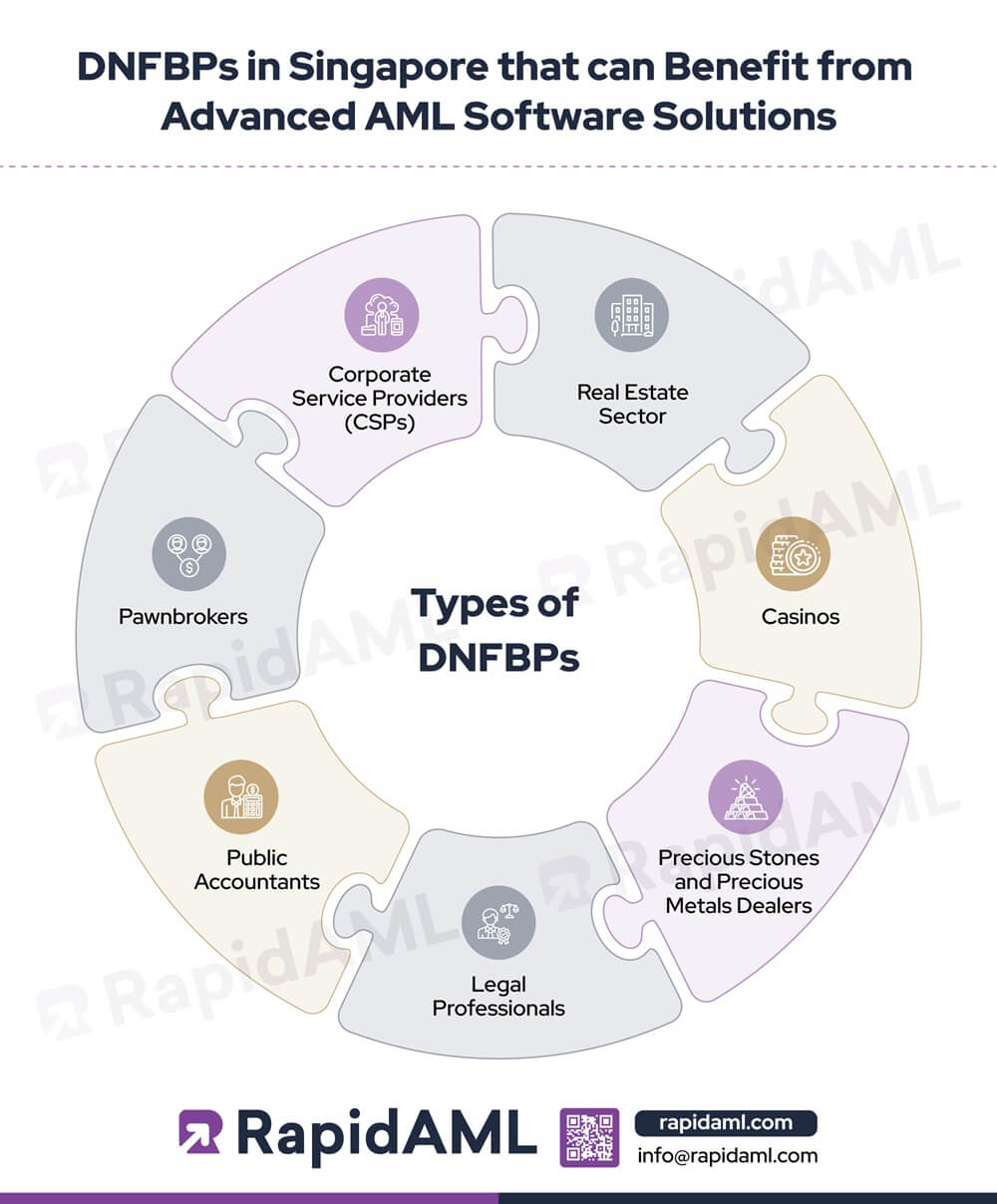 DNFBPs in Singapore that can Benefit from Advanced AML Software Solutions