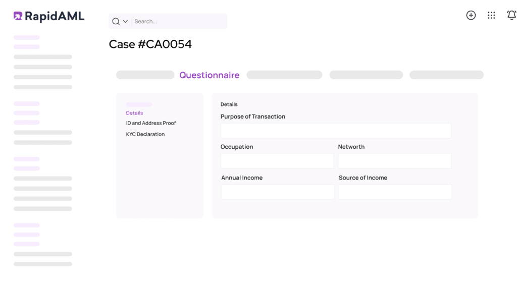 The Next Chapter in KYC: Questionnaire Transformed | RapidAML