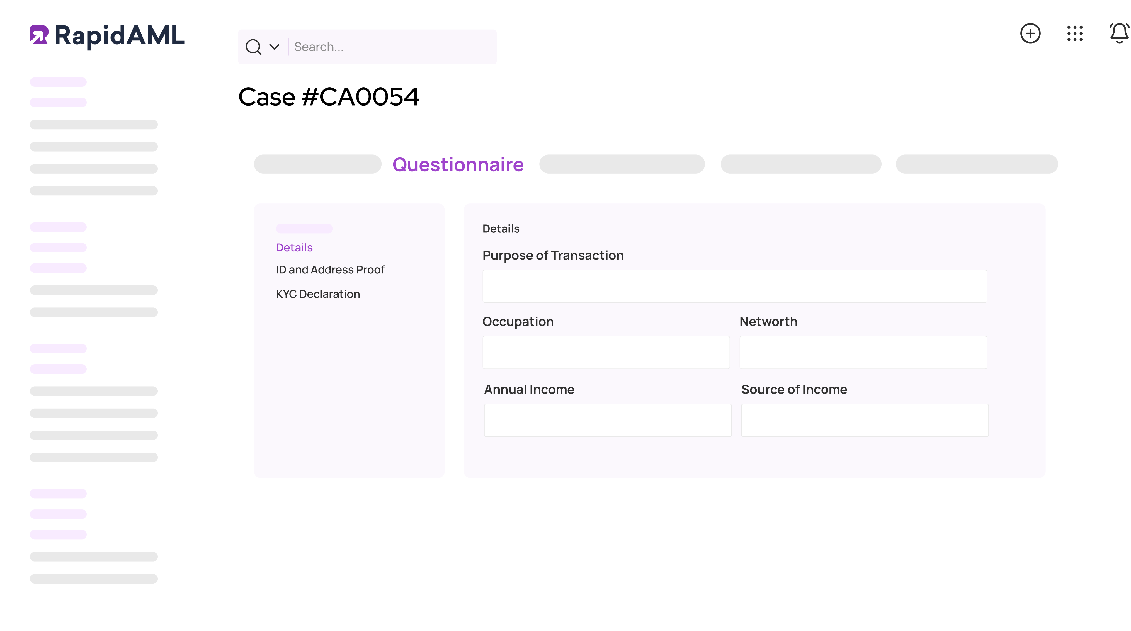 KYC Questionnaire section featured image
